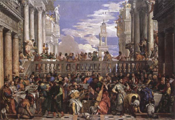 Paolo Veronese The Marriage at Cana Norge oil painting art